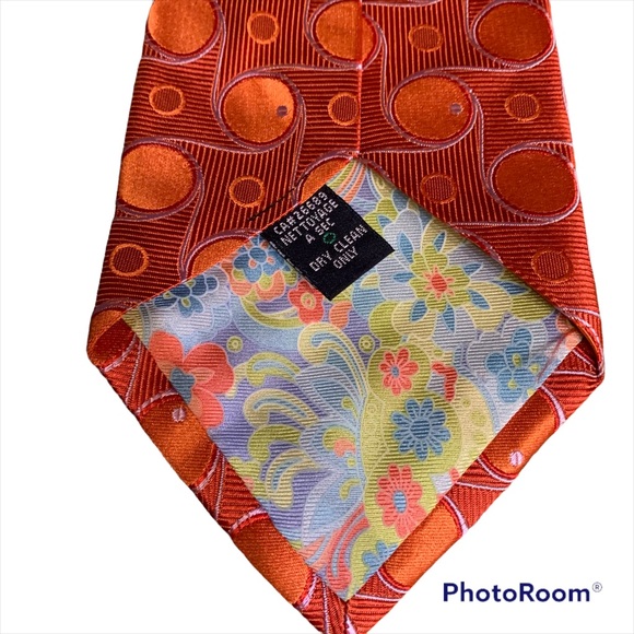 Ted Baker London Men's 100% Silk Tie - Picture 4 of 6